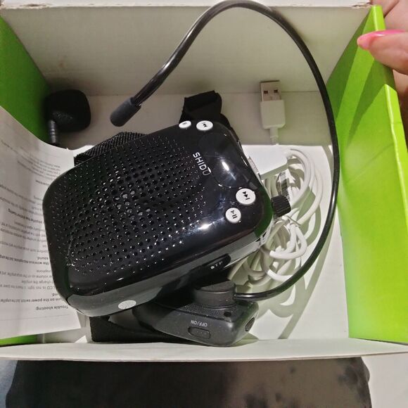 SHIDU Green Original Voice Amplifier, Personal Voice Amplifier Open Box - Picture 6 of 6